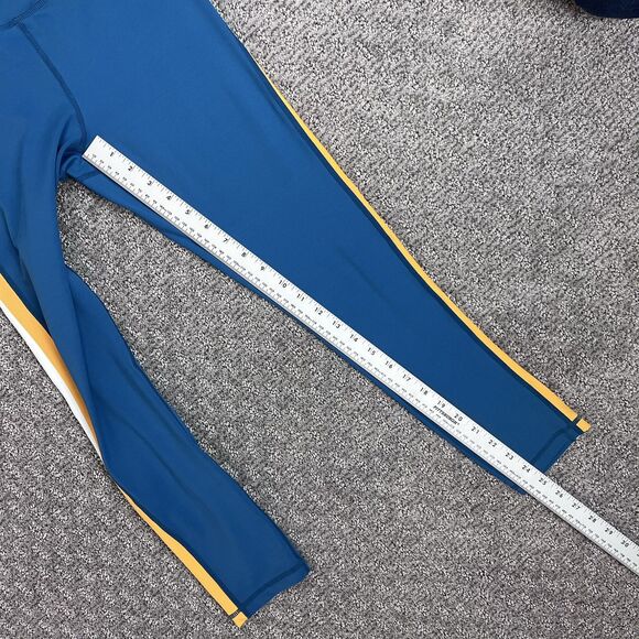 Zyia Active Leggings Womens Six Blue Janis Light N Tight Athletic Yoga Workout - Picture 7 of 10